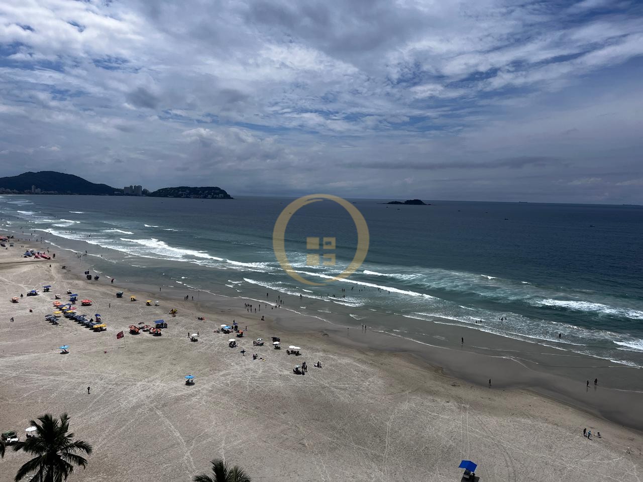 Apartamento Frente ao Mar, Praia da Enseada - GUARUJÁ - SP