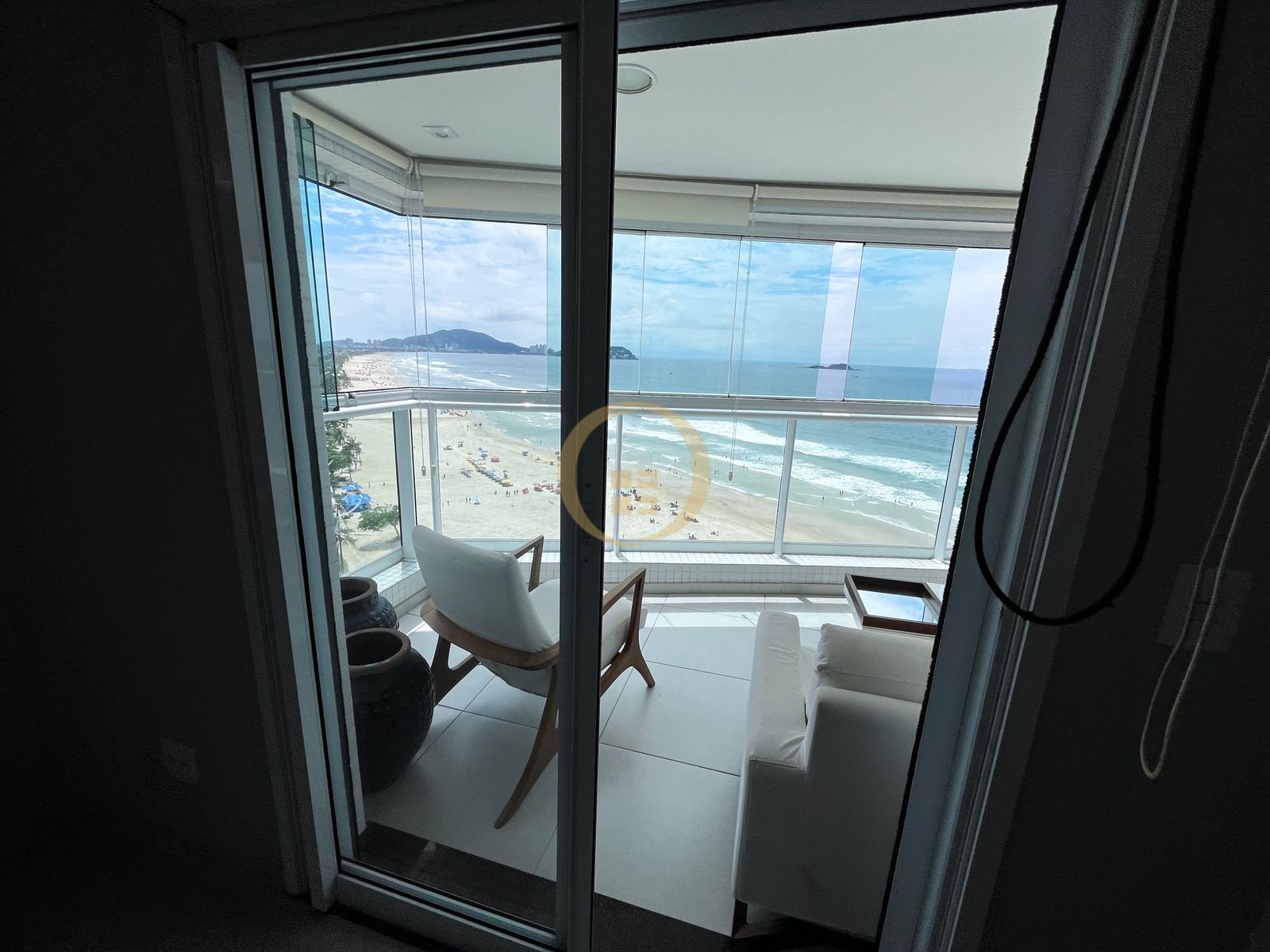 Apartamento Frente ao Mar, Praia da Enseada - GUARUJÁ - SP