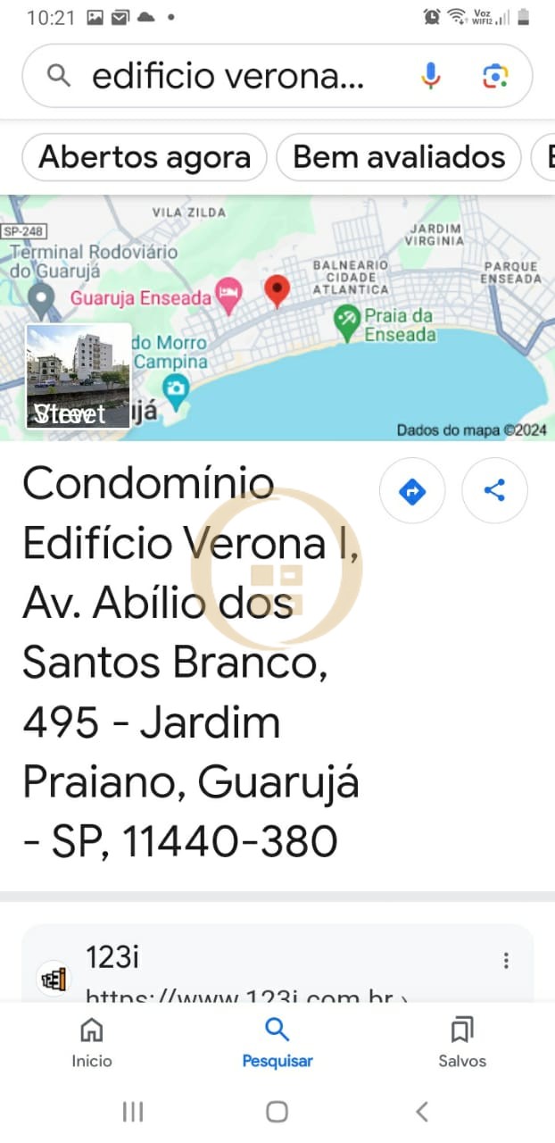 Apartamento na Praia da Enseada, Guarujá - SP