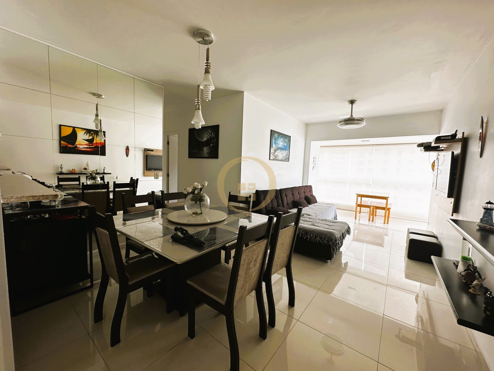 Apartamento Frente ao Mar, Astúrias, Guarujá - SP