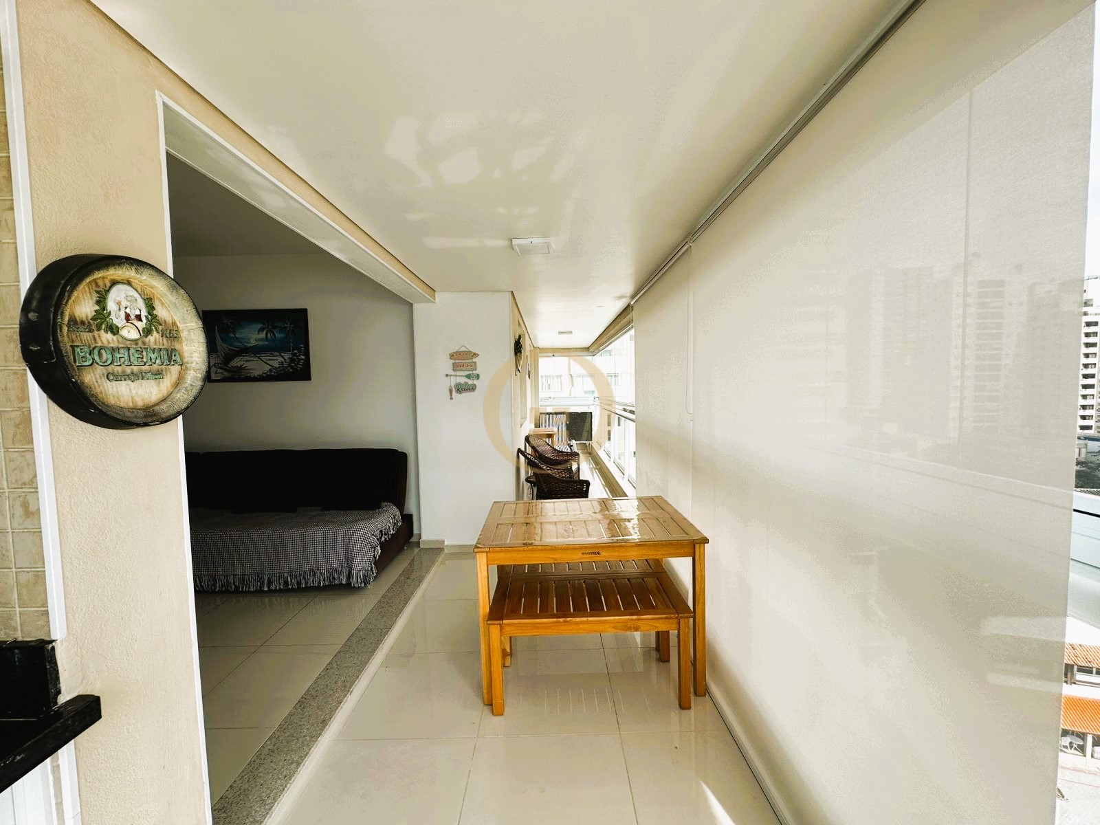 Apartamento Frente ao Mar, Astúrias, Guarujá - SP