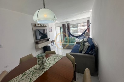 Apartamento na Praia das Pitangueiras, Guarujá - SP