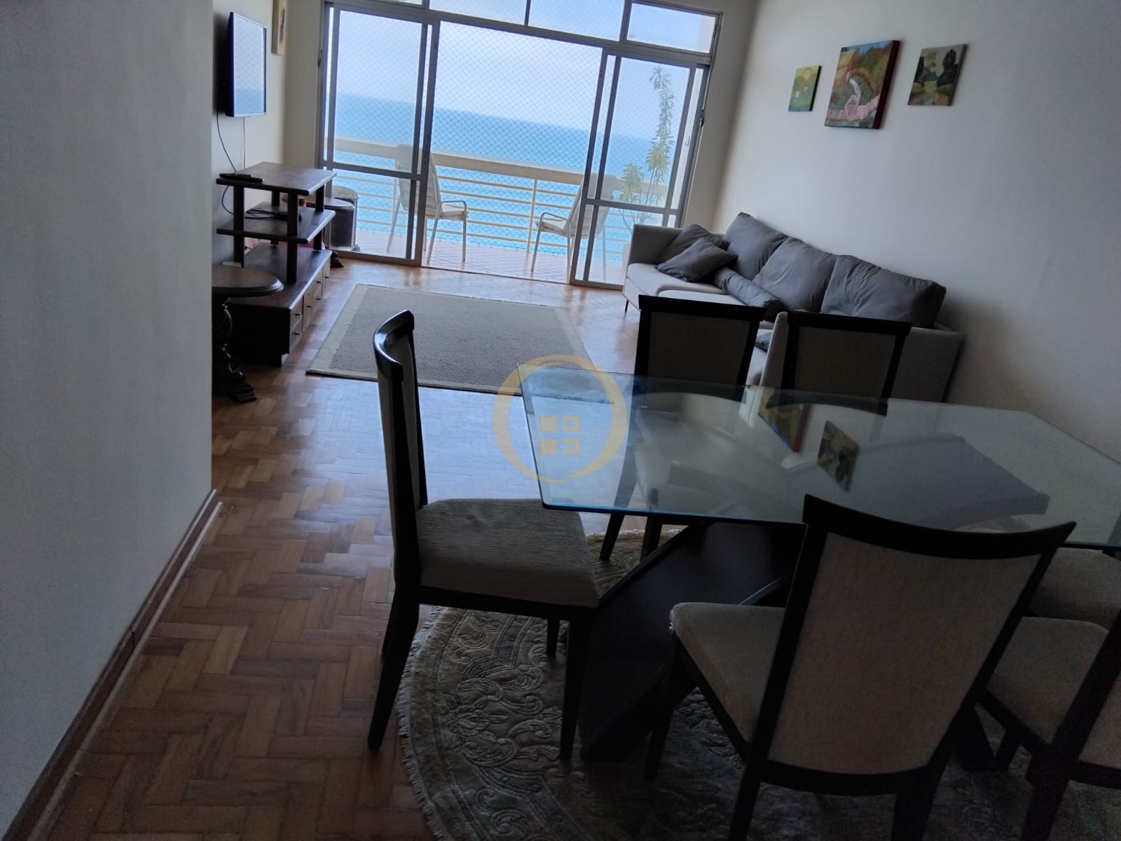 Apartamento Frente ao Mar nas Pitangueiras, Guarujá - SP