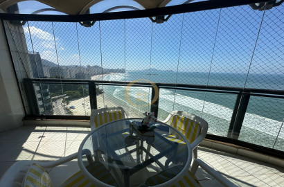 Apartamento Frente ao Mar Praia Astúrias, Guarujá - SP