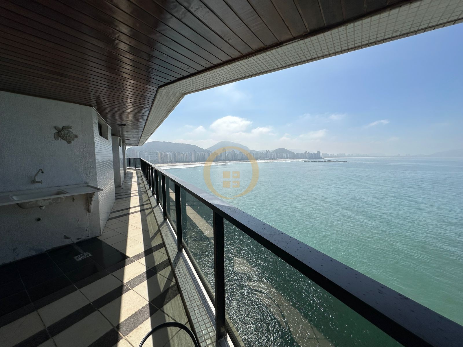 Apartamento Frente Mar, Praia das Astúrias , Guarujá - SP