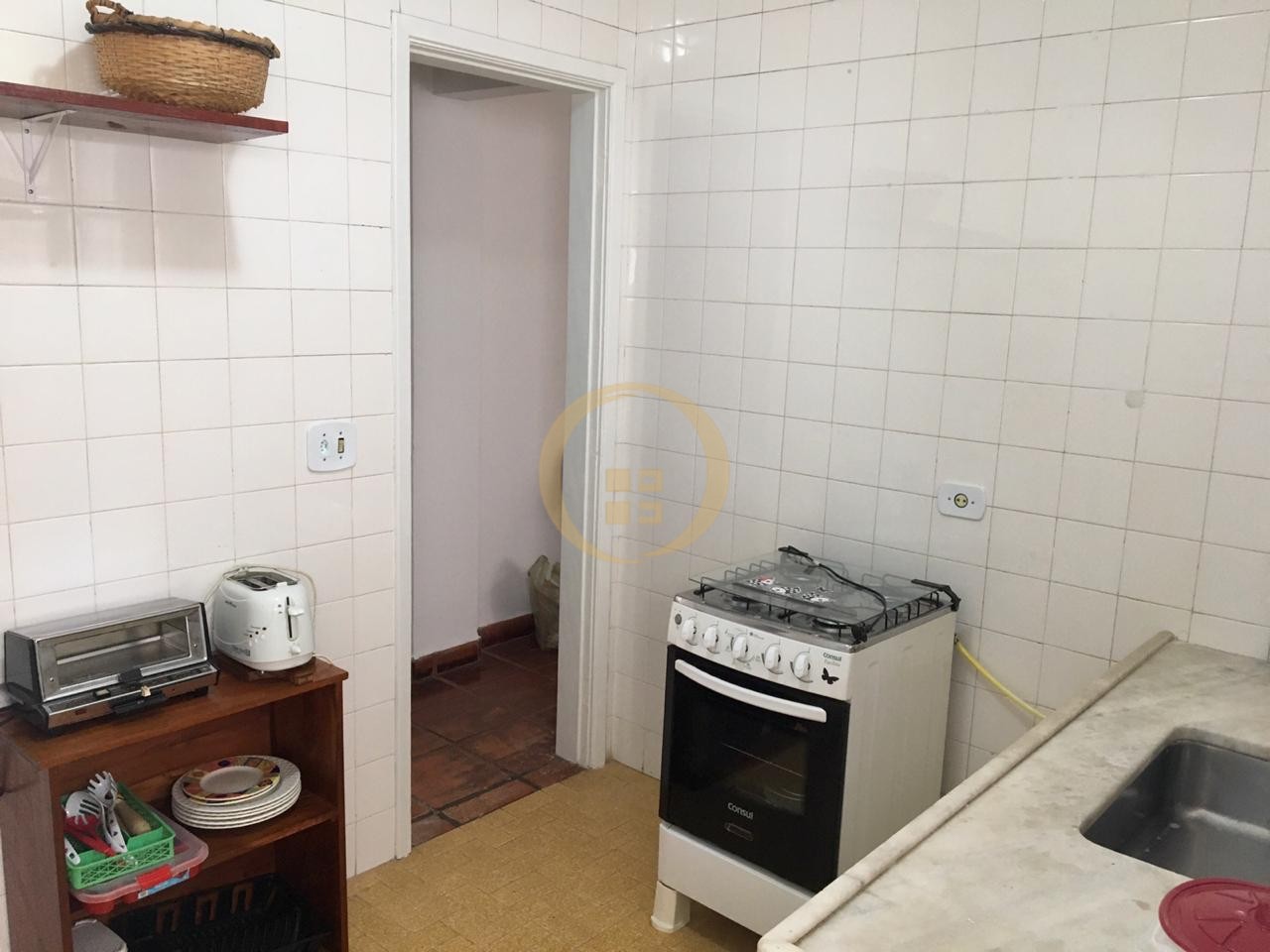 Apartamento na Praia do Tombo, Guarujá - SP